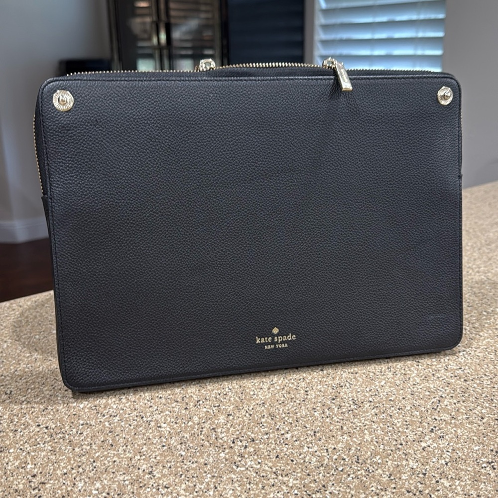 Kate Spade Leather Laptop Sleeve